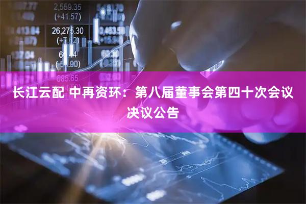 长江云配 中再资环：第八届董事会第四十次会议决议公告